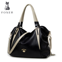 FOXER Genuine Leather Shoulder Bag - lucybags