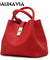 DAUNAVIA Tote Simple Trapeze Handbag - lucybags