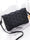 Small solid plaid geometric  clutch  handbag - lucybags