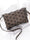 Small solid plaid geometric  clutch  handbag - lucybags