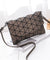Small solid plaid geometric  clutch  handbag - lucybags