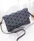 Small solid plaid geometric  clutch  handbag - lucybags