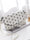 Small solid plaid geometric  clutch  handbag - lucybags