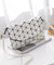 Small solid plaid geometric  clutch  handbag - lucybags
