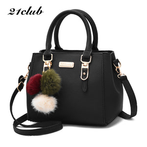 Hairball ornaments tote solid sequined handbag - lucybags