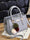 Hairball ornaments tote solid sequined handbag - lucybags