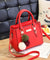 Hairball ornaments tote solid sequined handbag - lucybags