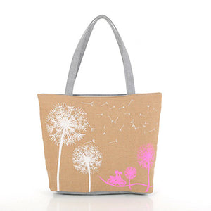 Mara's Dream 2018 New Fashion Dandelion Canvas Bag - lucybags