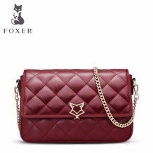 FOXER Luxury Leather Clutch Bag - lucybags