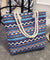 Summer Bohemian style striped Shoulder Beach Bag - lucybags