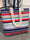 Summer Bohemian style striped Shoulder Beach Bag - lucybags