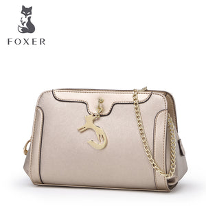 FOXER Leather  Clutch Bag - lucybags